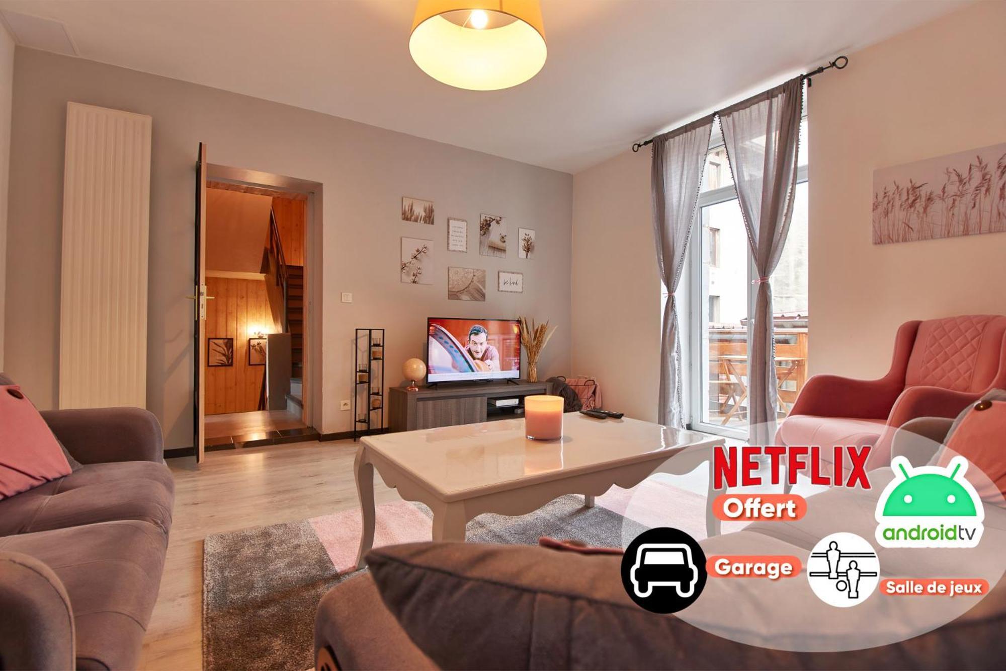 Maison Lamartine - Plein Centre-Ville Avec Garage & Jeux Saint-Claude Ngoại thất bức ảnh